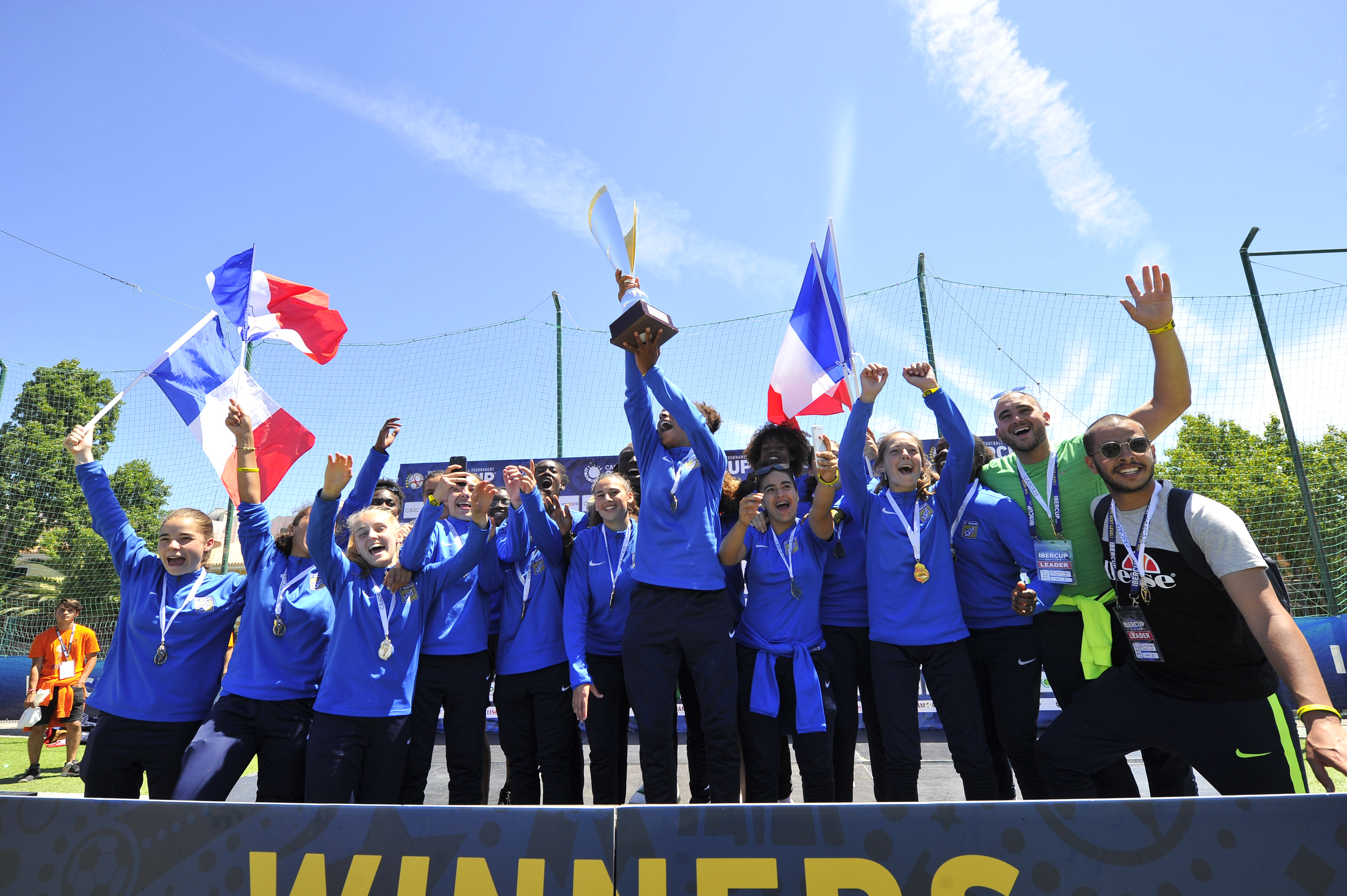 IberCup Estoril - team from France - winners - Road to Sport